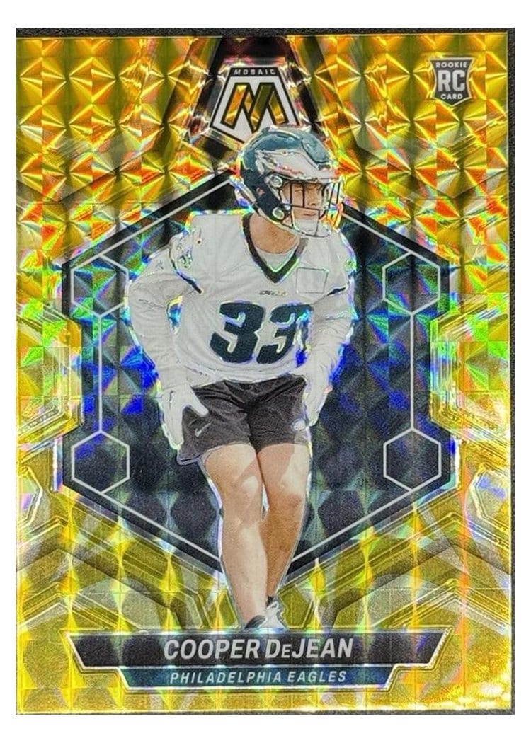 2024 Panini Mosaic Base Set Cooper DeJean #340 card