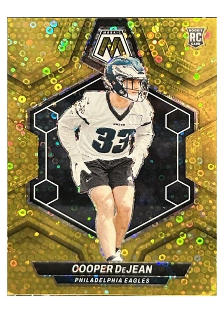 2024 Panini Mosaic Base Set Cooper DeJean #340 card