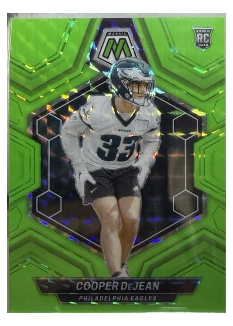 2024 Panini Mosaic Base Set Cooper DeJean #340 card
