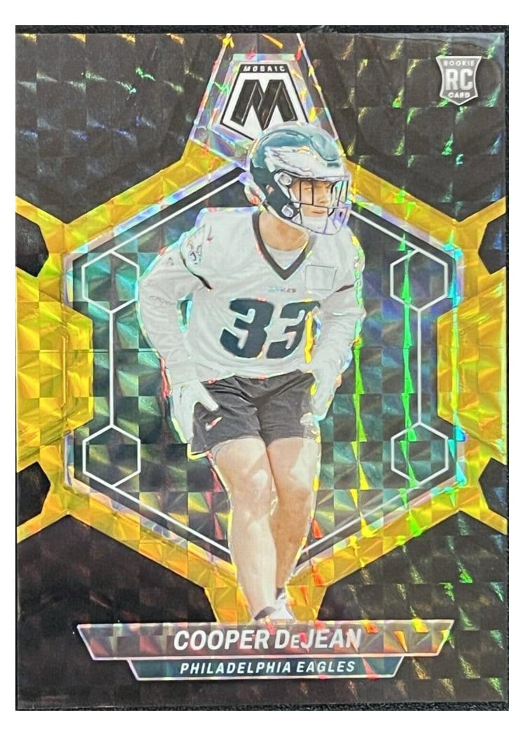 2024 Panini Mosaic Base Set Cooper DeJean #340 card