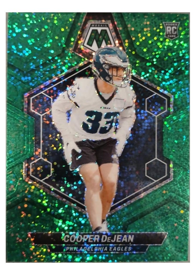 2024 Panini Mosaic Base Set Cooper DeJean #340 card