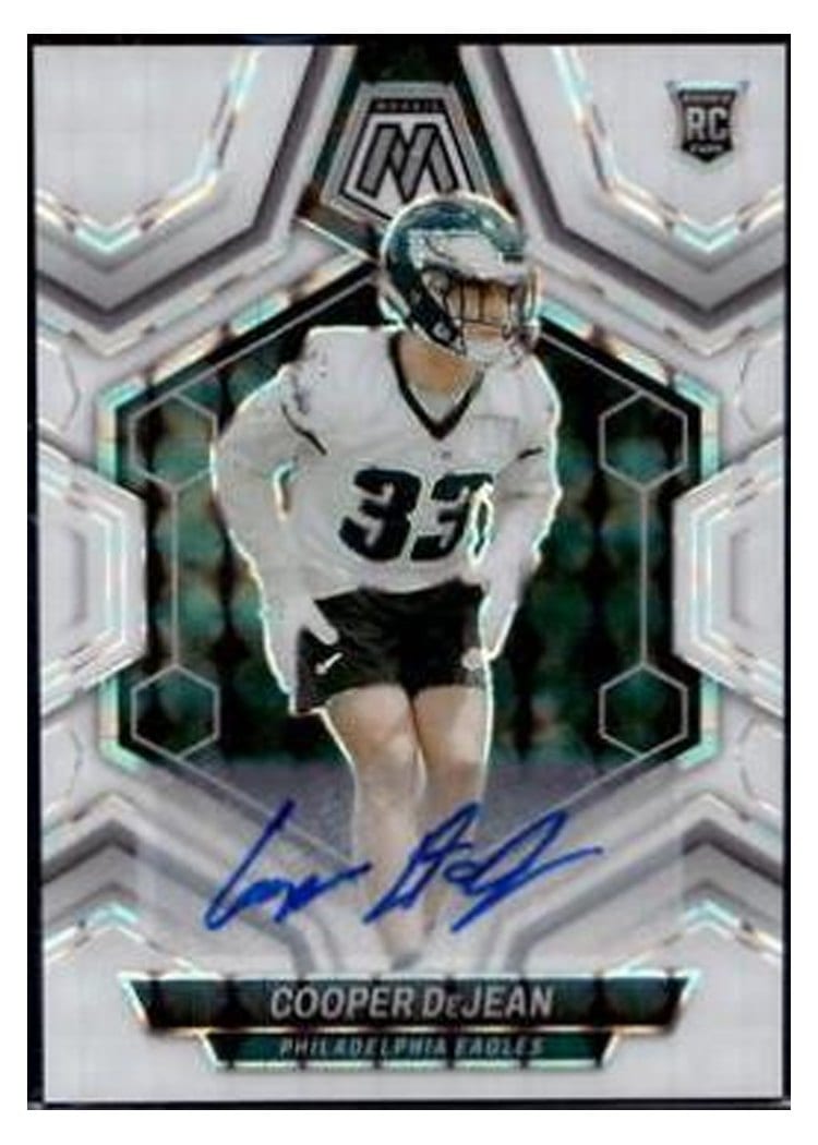 2024 Panini Mosaic Base Set Cooper DeJean #340 card