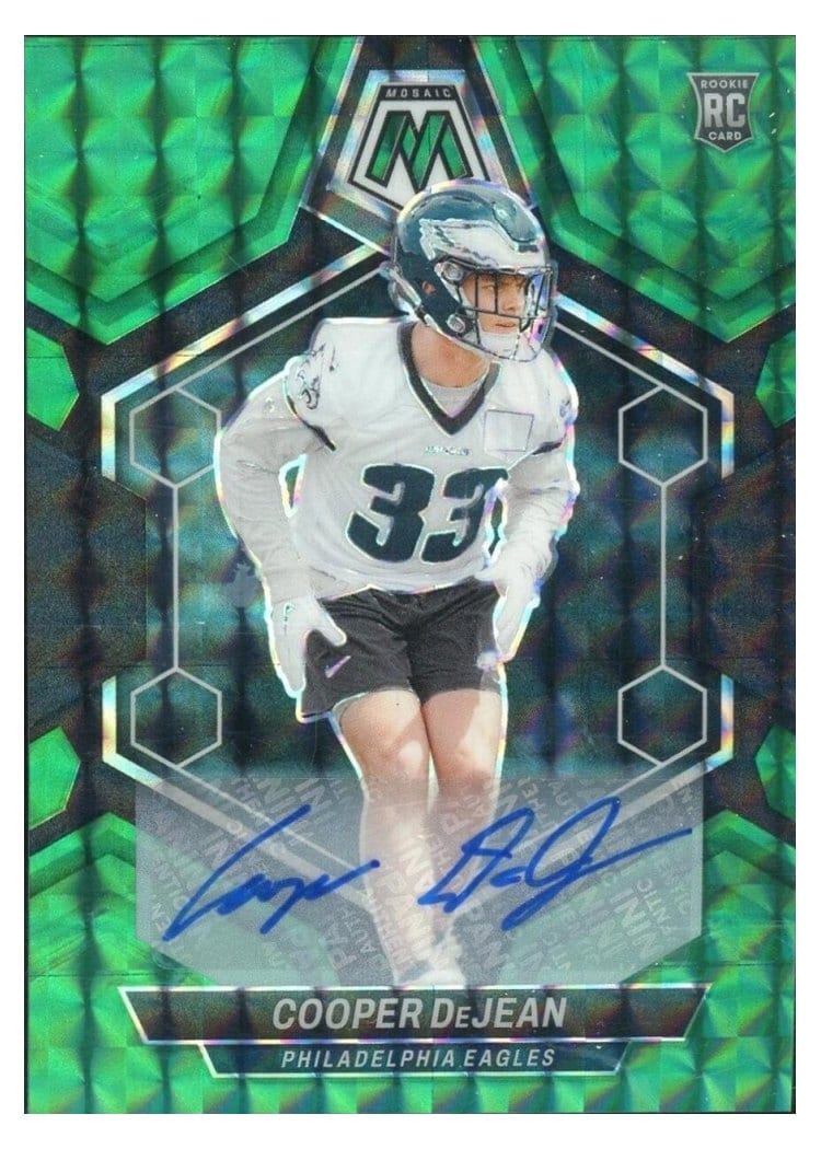 2024 Panini Mosaic Base Set Cooper DeJean #340 card