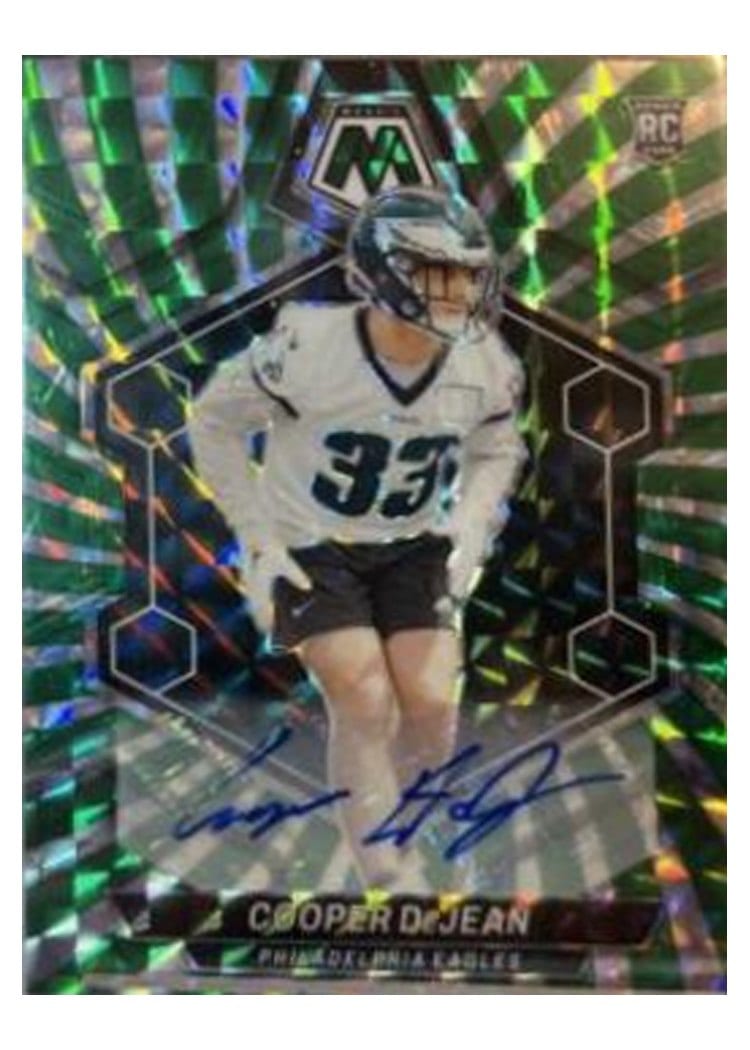 2024 Panini Mosaic Base Set Cooper DeJean #340 card
