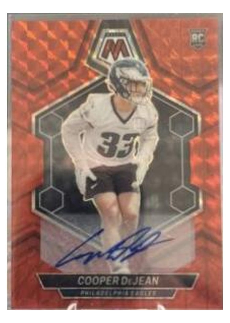2024 Panini Mosaic Base Set Cooper DeJean #340 card