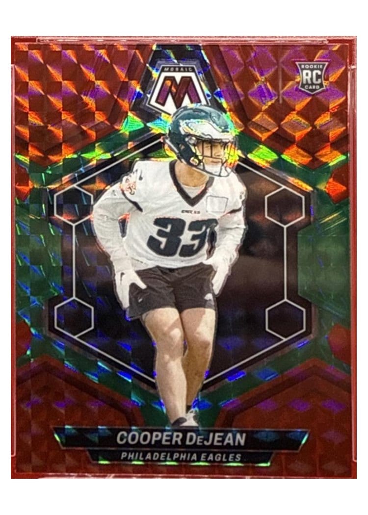2024 Panini Mosaic Base Set Cooper DeJean #340 card