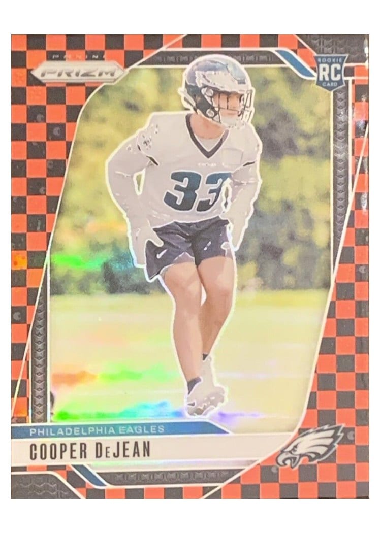 2024 Panini Prizm Base Set Cooper DeJean #321 card