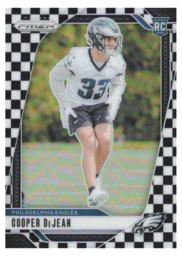 2024 Panini Prizm Base Set Cooper DeJean #321 card