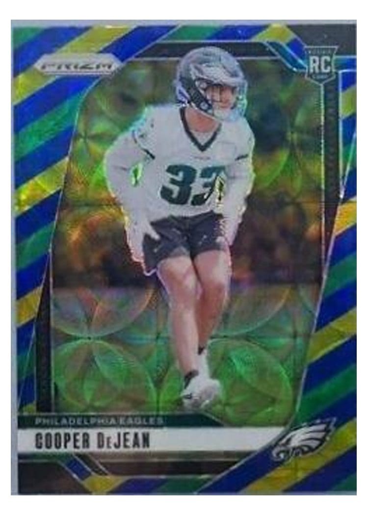 2024 Panini Prizm Base Set Cooper DeJean #321 card