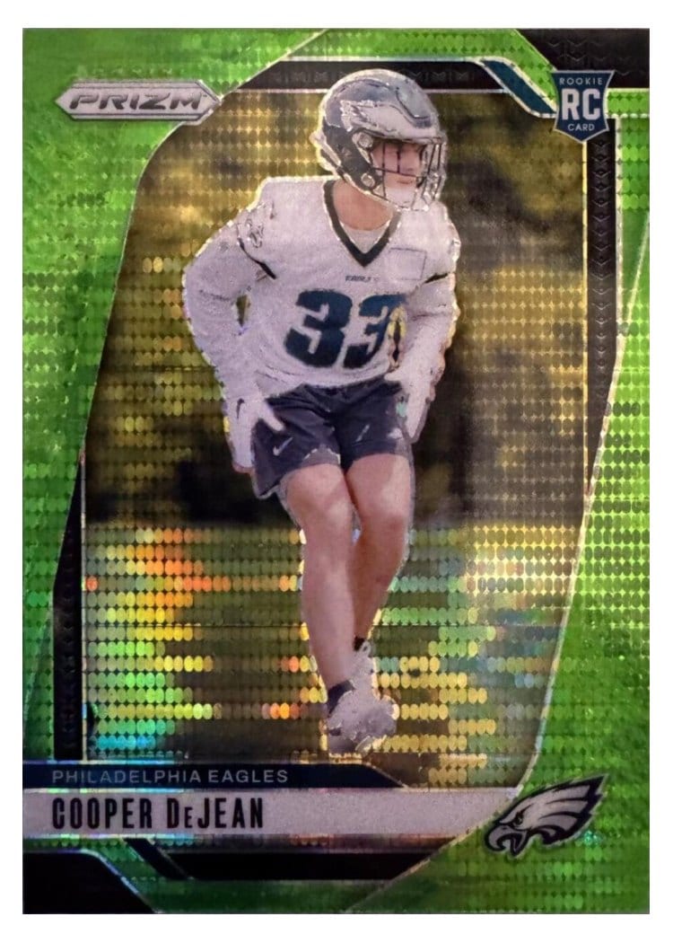 2024 Panini Prizm Base Set Cooper DeJean #321 card