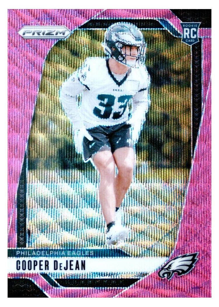 2024 Panini Prizm Base Set Cooper DeJean #321 card