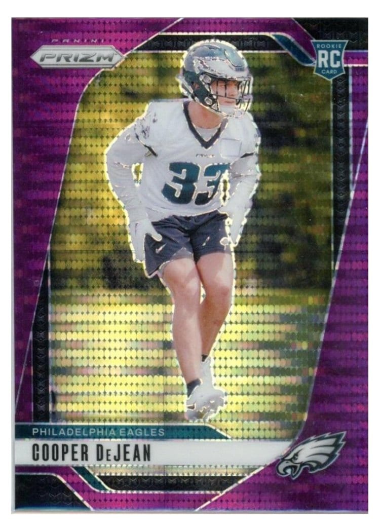 2024 Panini Prizm Base Set Cooper DeJean #321 card