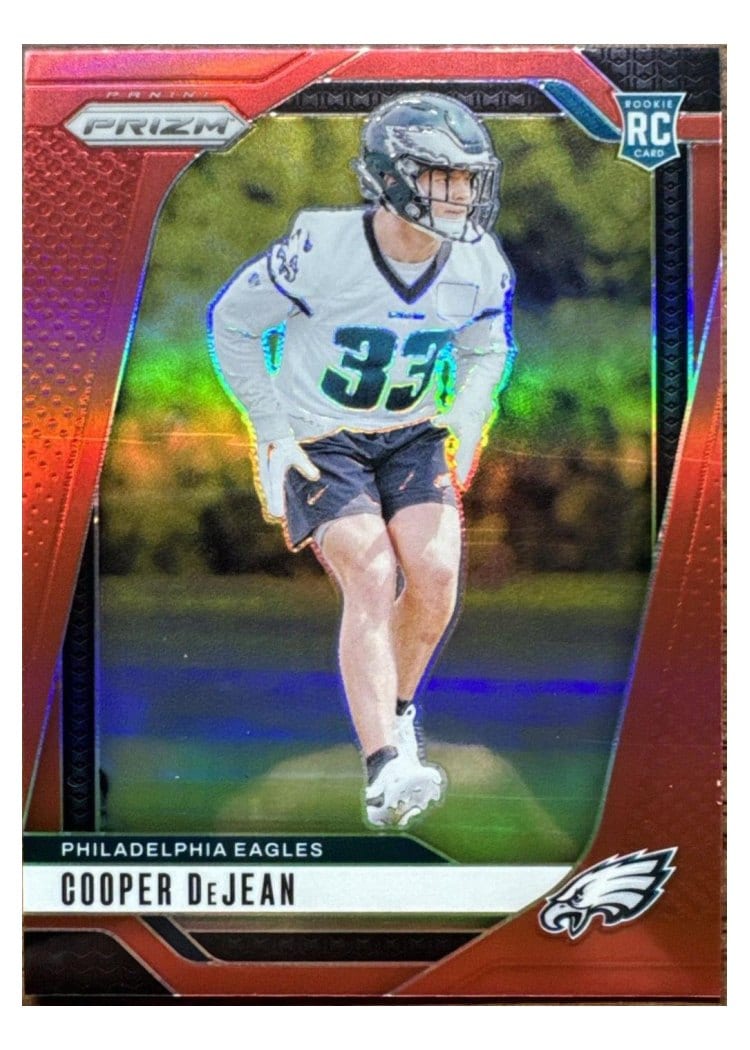 2024 Panini Prizm Base Set Cooper DeJean #321 card