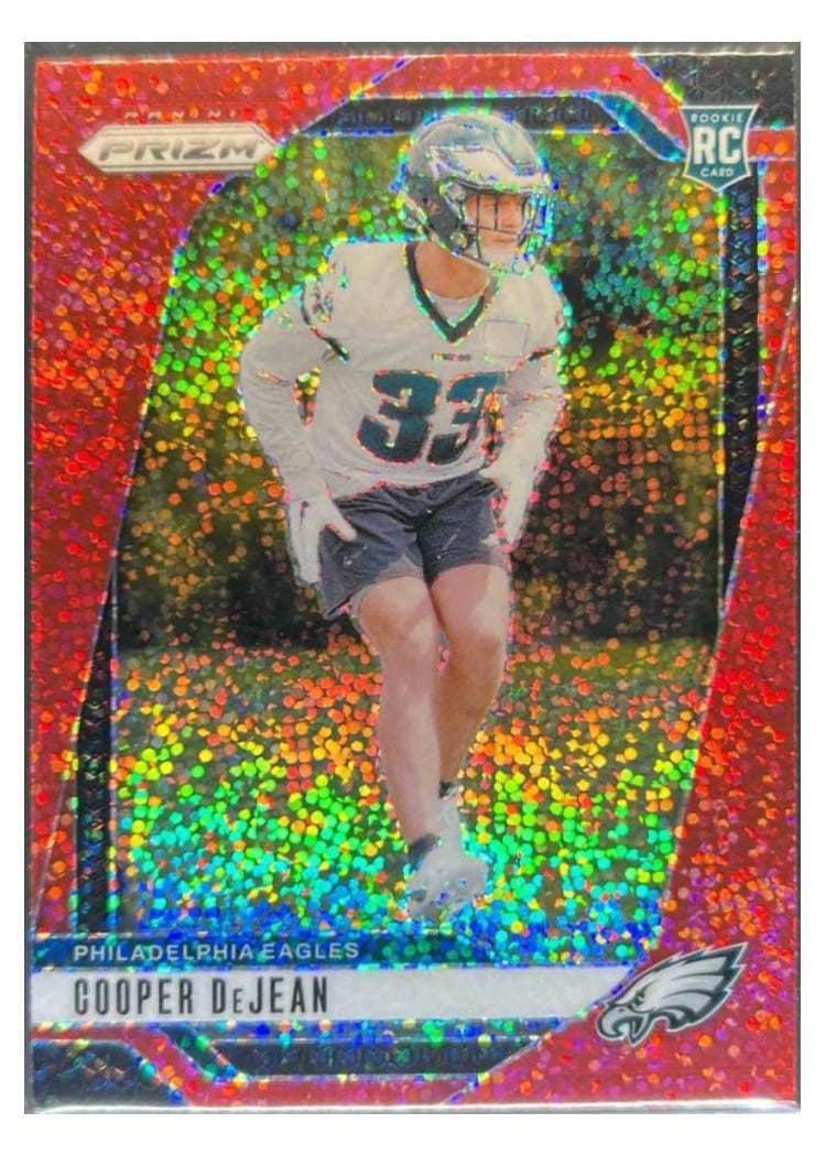 2024 Panini Prizm Base Set Cooper DeJean #321 card