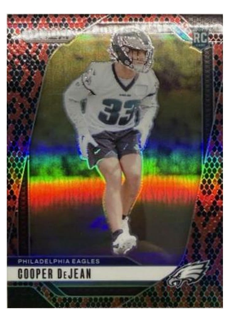 2024 Panini Prizm Base Set Cooper DeJean #321 card