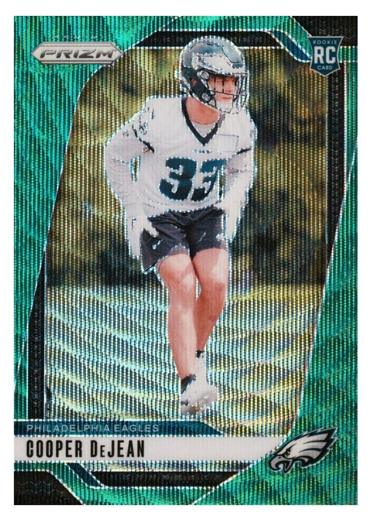 2024 Panini Prizm Base Set Cooper DeJean #321 card