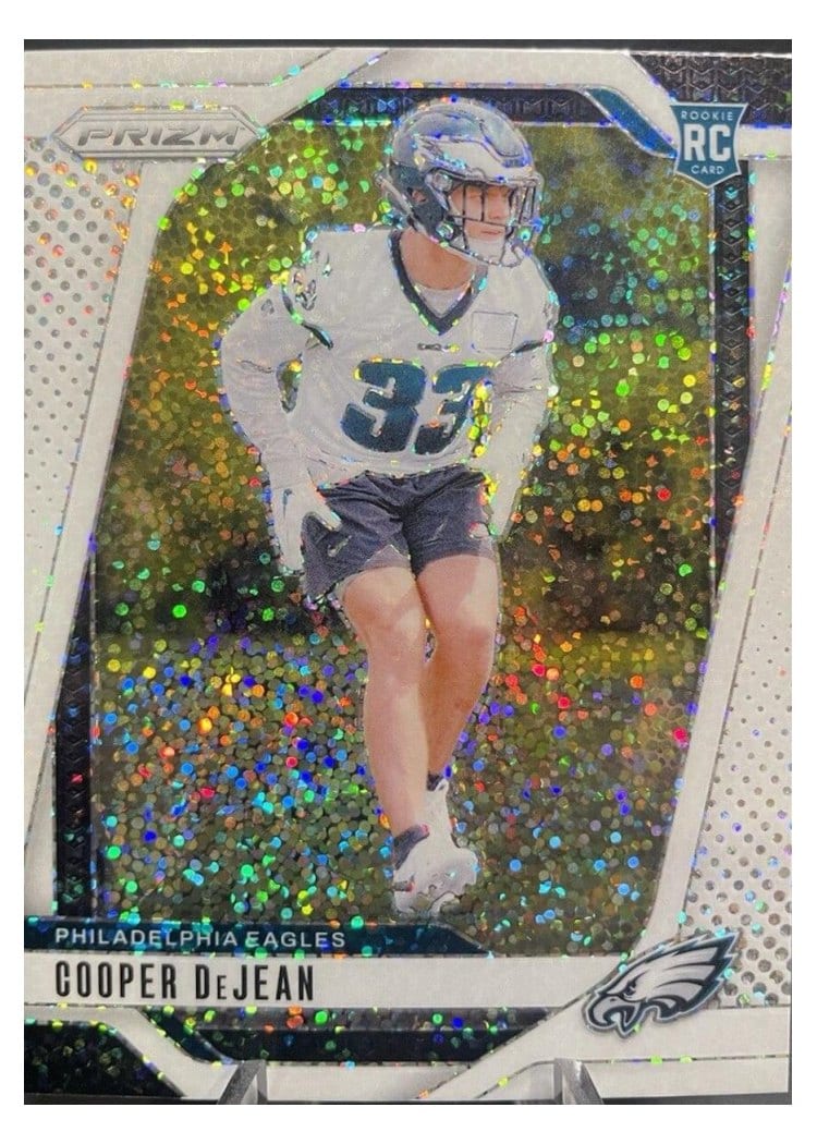 2024 Panini Prizm Base Set Cooper DeJean #321 card