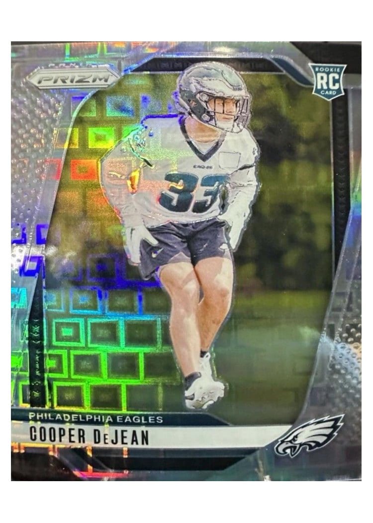 2024 Panini Prizm Base Set Cooper DeJean #321 card
