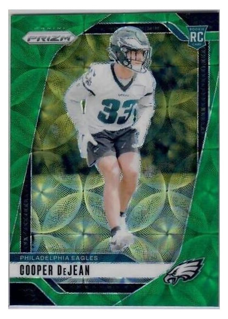 2024 Panini Prizm Base Set Cooper DeJean #321 card