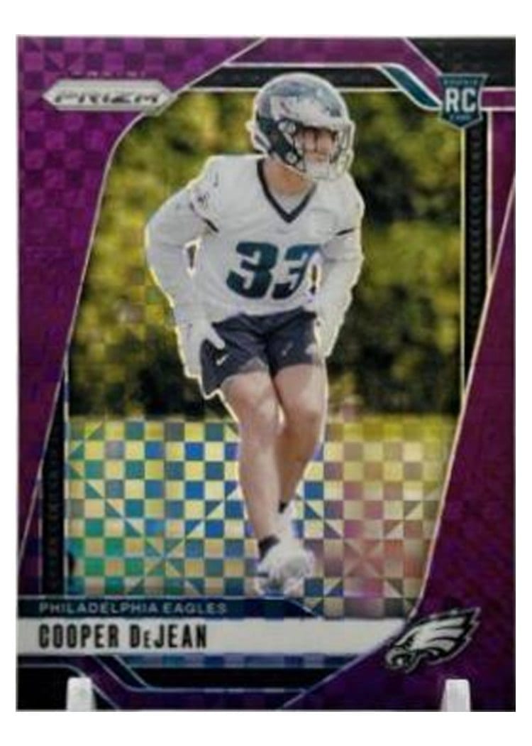 2024 Panini Prizm Base Set Cooper DeJean #321 card