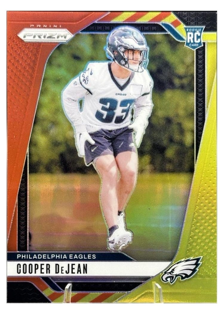 2024 Panini Prizm Base Set Cooper DeJean #321 card