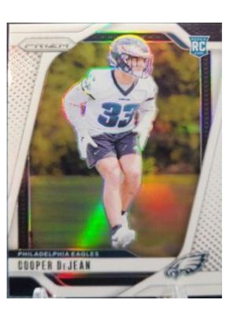 2024 Panini Prizm Base Set Cooper DeJean #321 card