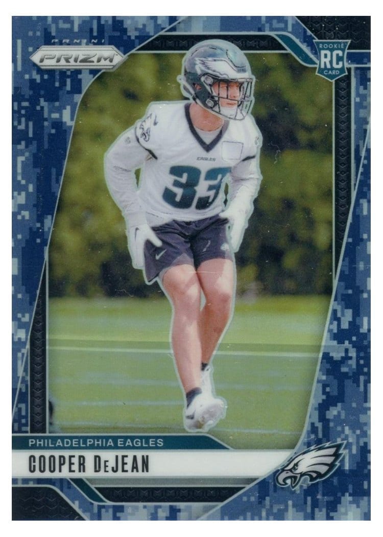 2024 Panini Prizm Base Set Cooper DeJean #321 card