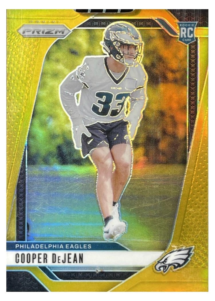 2024 Panini Prizm Base Set Cooper DeJean #321 card
