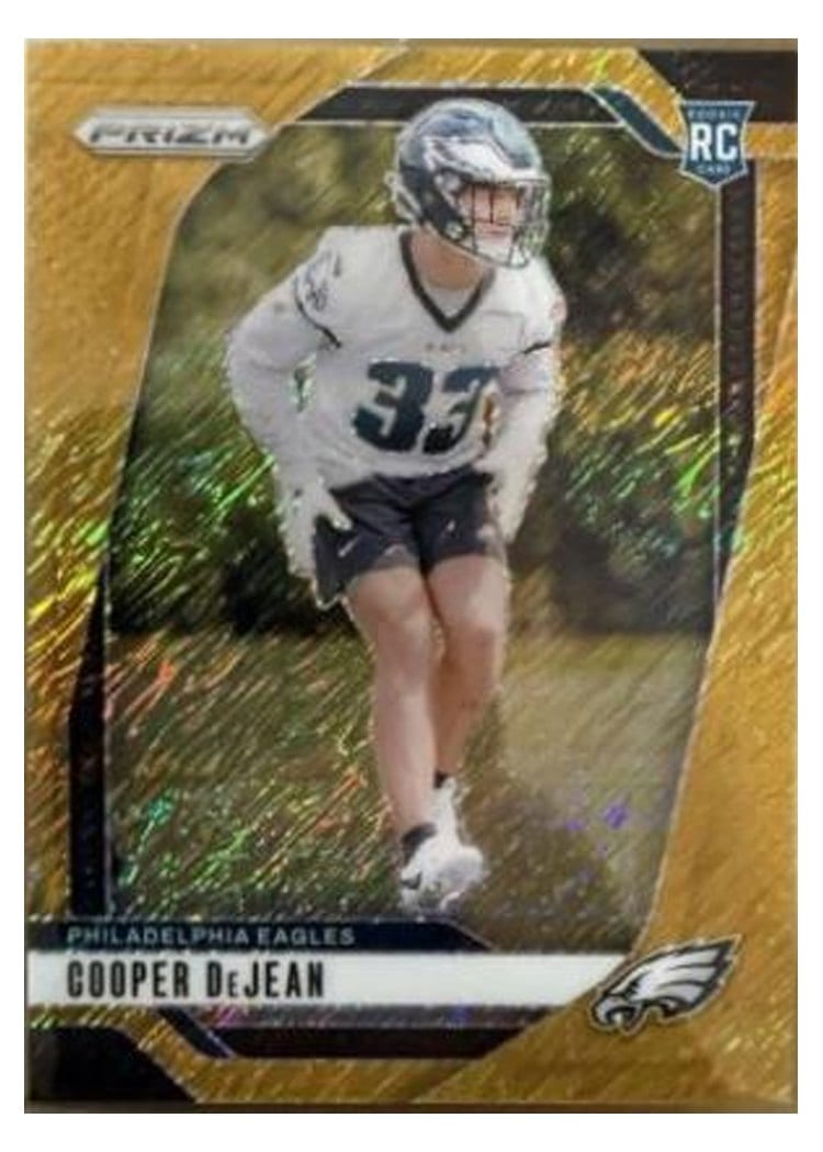 2024 Panini Prizm Base Set Cooper DeJean #321 card