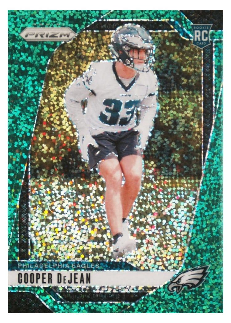 2024 Panini Prizm Base Set Cooper DeJean #321 card