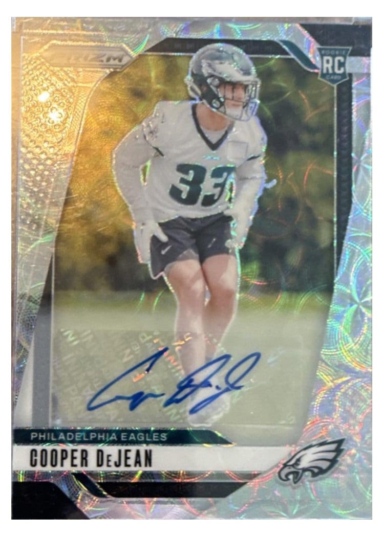 2024 Panini Prizm Base Set Cooper DeJean #321 card