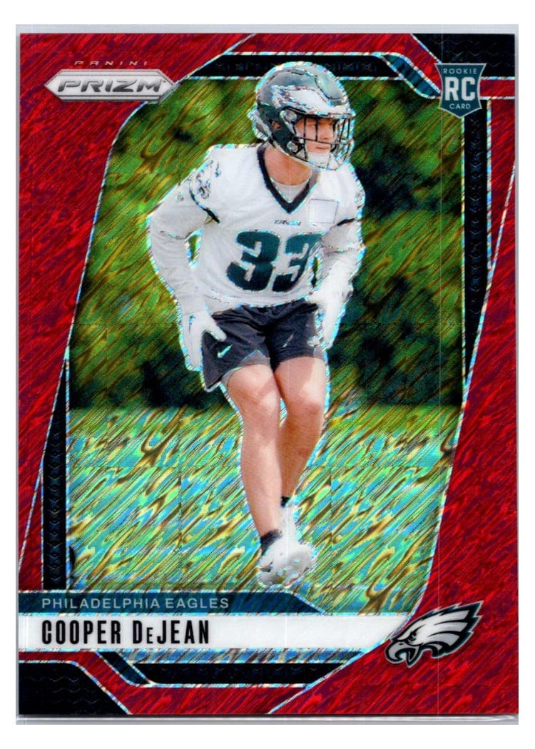 2024 Panini Prizm Base Set Cooper DeJean #321 card