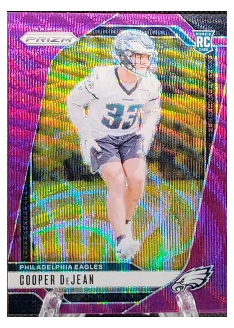 2024 Panini Prizm Base Set Cooper DeJean #321 card