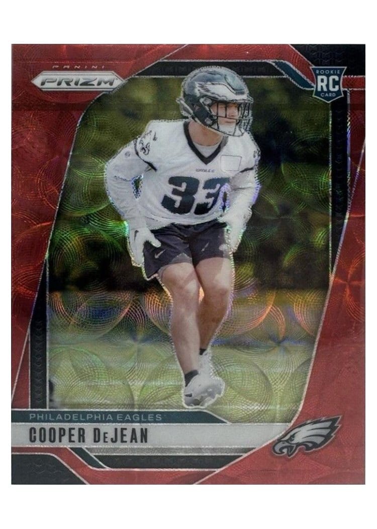 2024 Panini Prizm Base Set Cooper DeJean #321 card