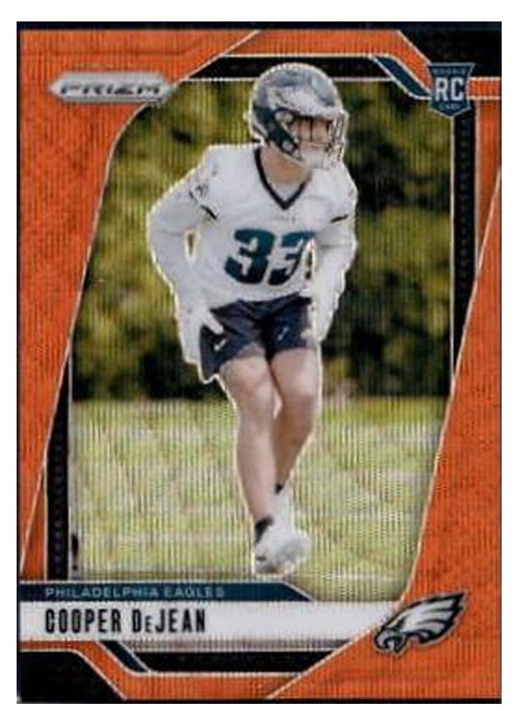 2024 Panini Prizm Base Set Cooper DeJean #321 card