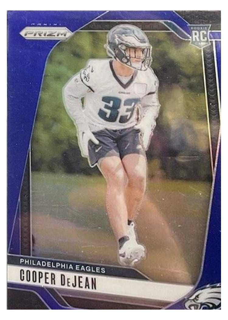 2024 Panini Prizm Base Set Cooper DeJean #321 card