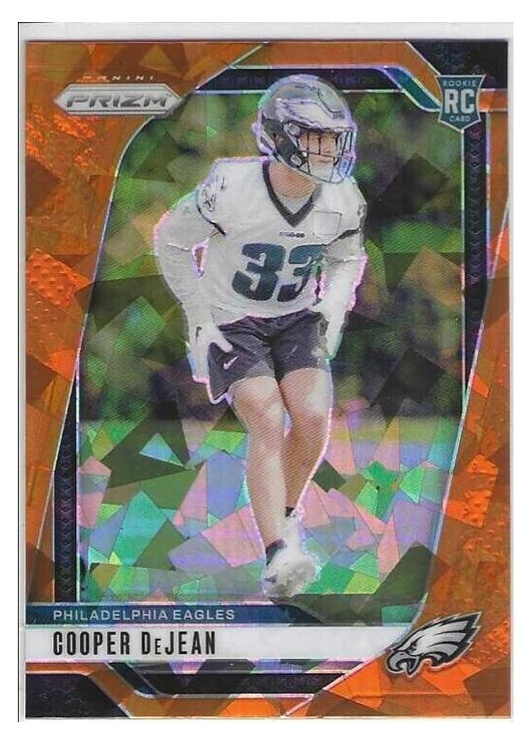 2024 Panini Prizm Base Set Cooper DeJean #321 card
