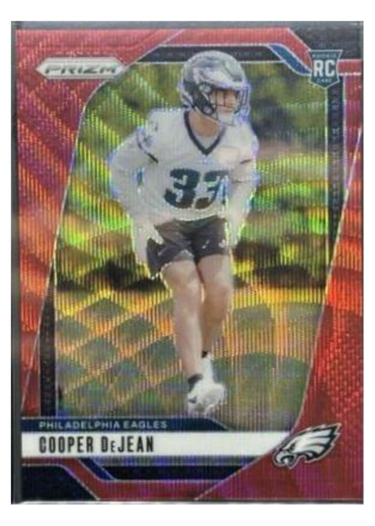 2024 Panini Prizm Base Set Cooper DeJean #321 card