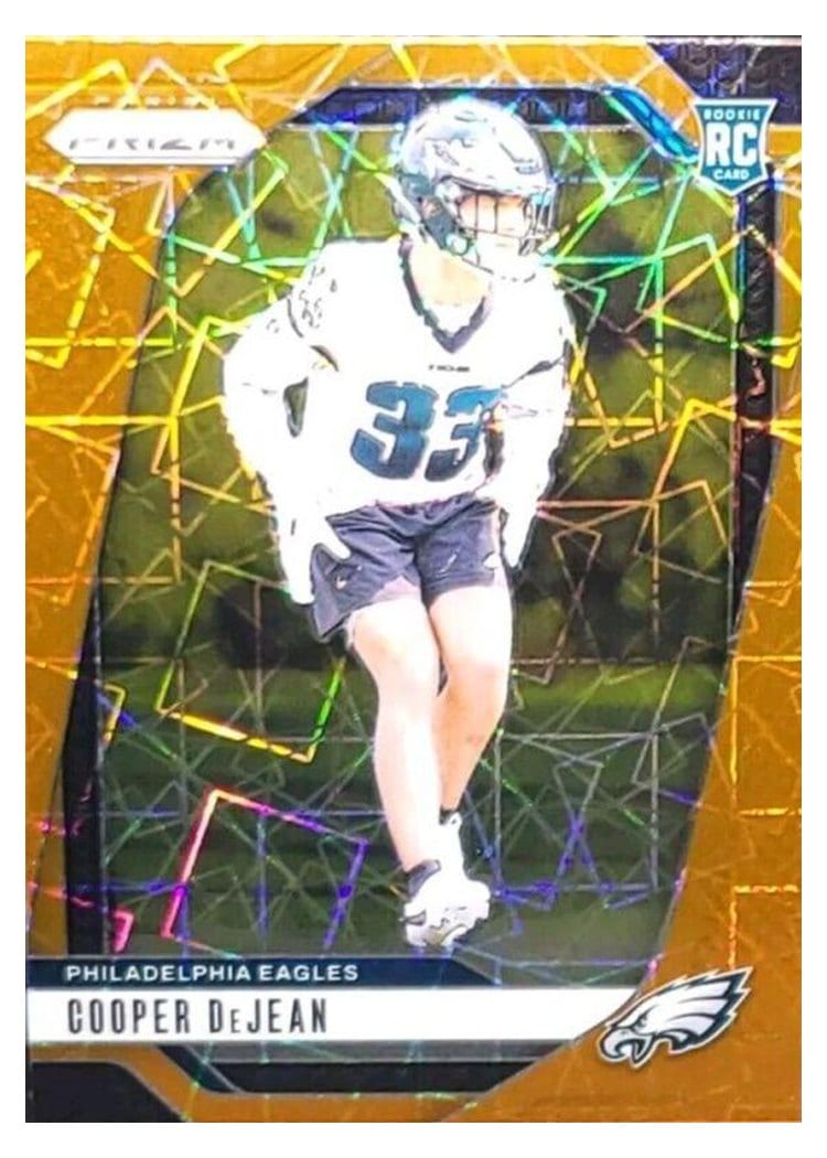 2024 Panini Prizm Base Set Cooper DeJean #321 card