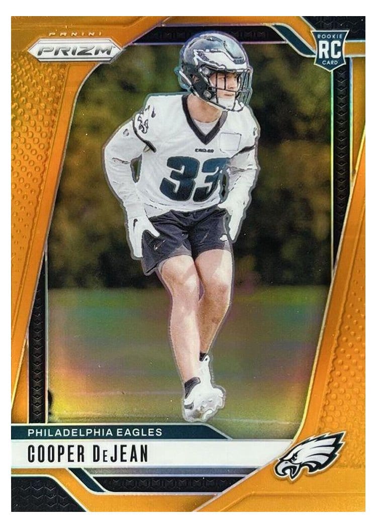 2024 Panini Prizm Base Set Cooper DeJean #321 card