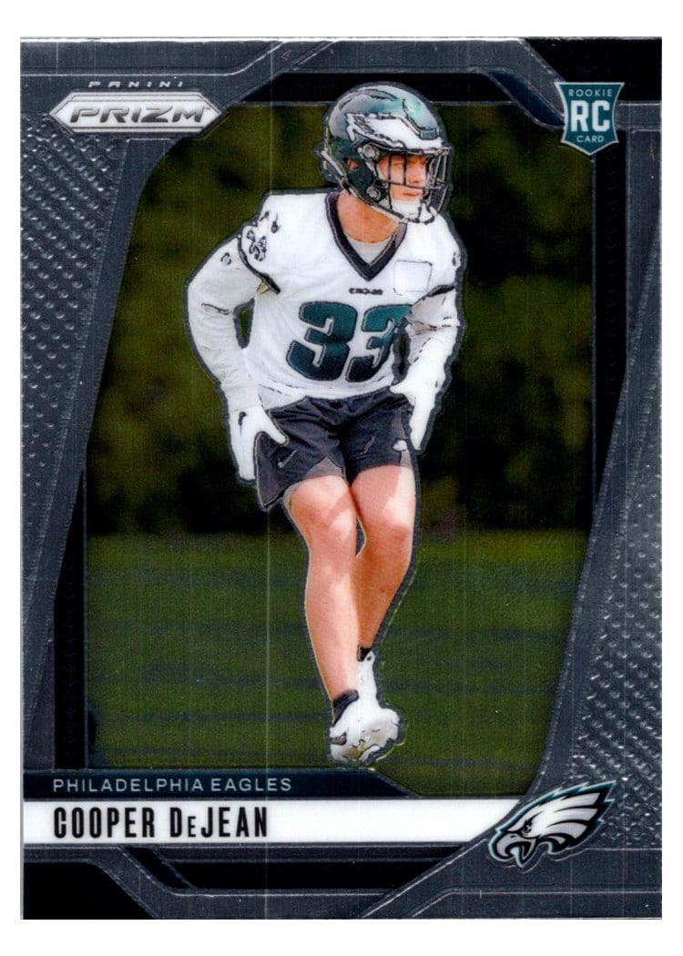 2024 Panini Prizm Base Set Cooper DeJean #321 card
