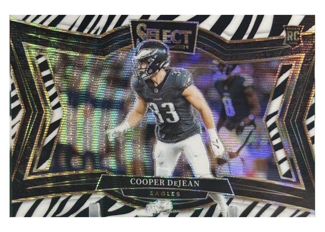2024 Panini Select Base Set Cooper DeJean #500 card