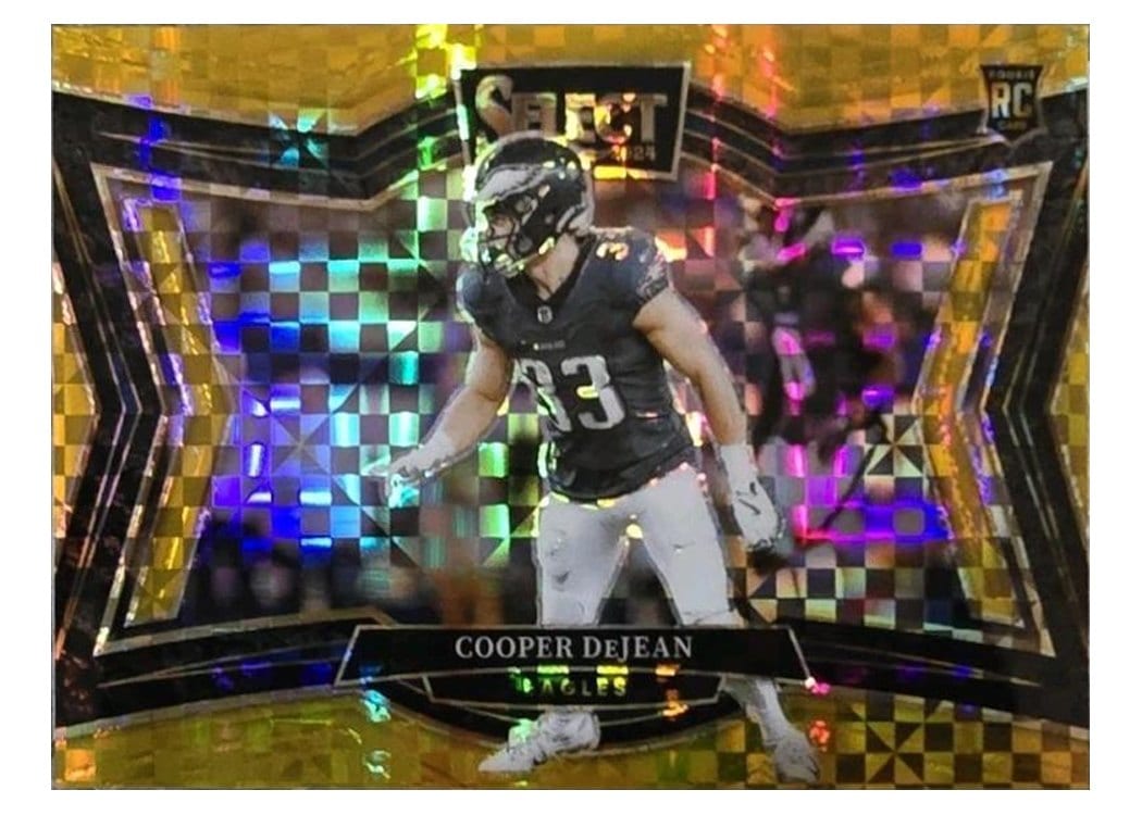 2024 Panini Select Base Set Cooper DeJean #500 card