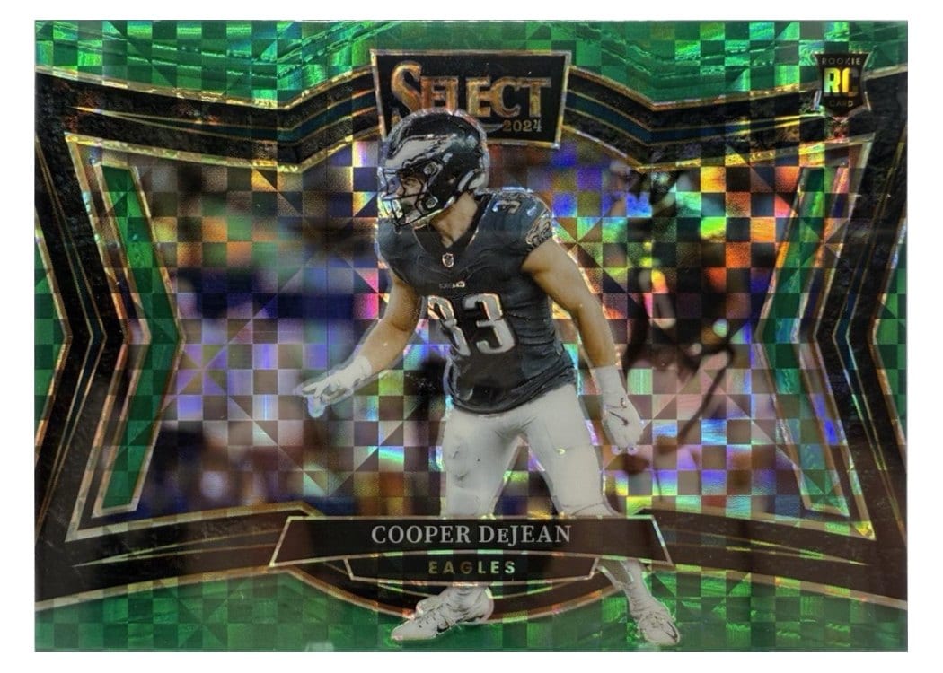 2024 Panini Select Base Set Cooper DeJean #500 card
