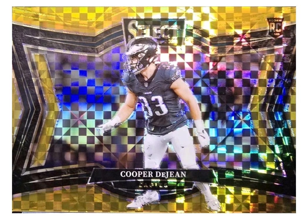 2024 Panini Select Base Set Cooper DeJean #500 card
