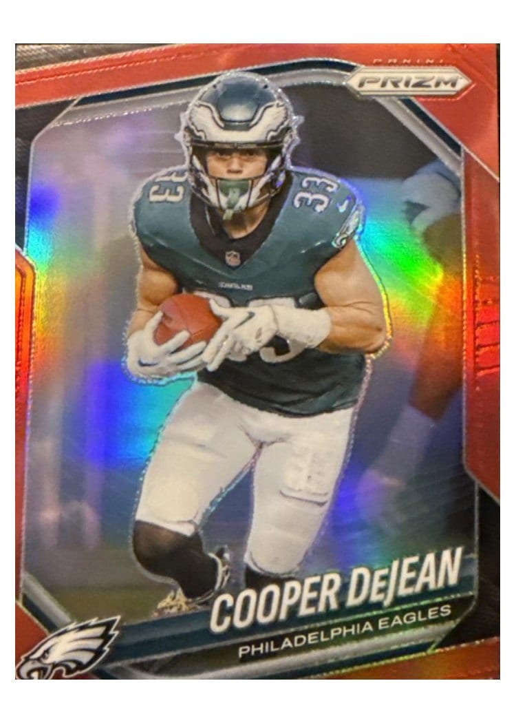 2025 Panini Prizm Base Set Cooper DeJean #170 card