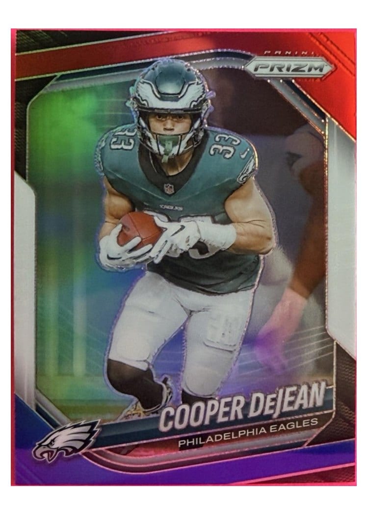 2025 Panini Prizm Base Set Cooper DeJean #170 card