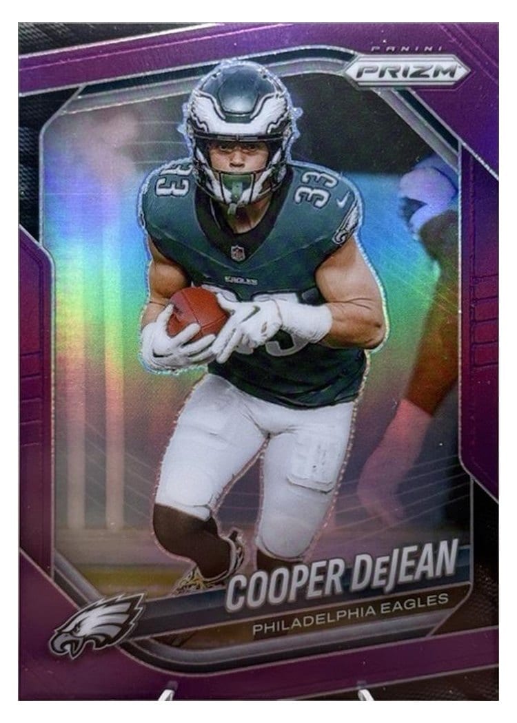 2025 Panini Prizm Base Set Cooper DeJean #170 card