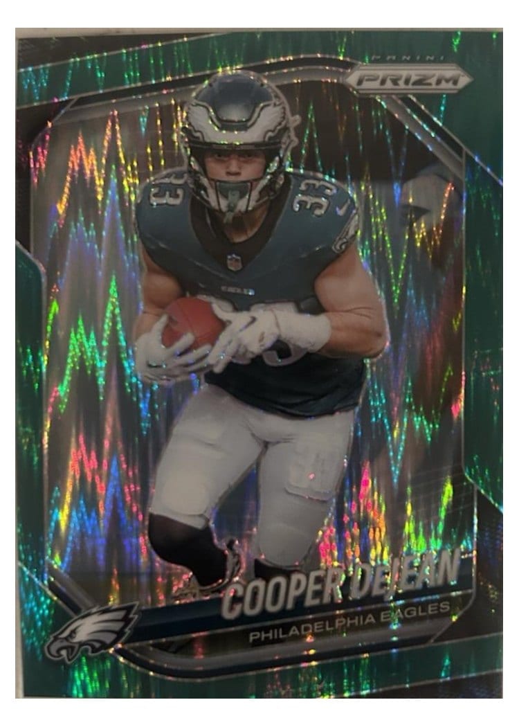 2025 Panini Prizm Base Set Cooper DeJean #170 card