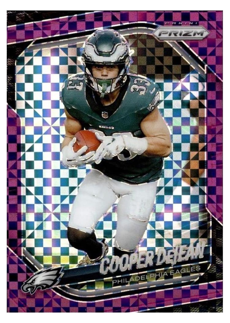2025 Panini Prizm Base Set Cooper DeJean #170 card